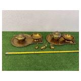 Brass Samovar Service Sets & Brass Animal Figures