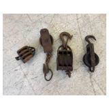 Vintage Pulleys