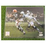 Bob Lilly Dallas Cowboys Signed Photo with COA