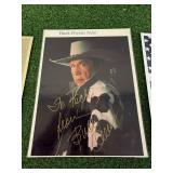 Signed Photos - Jay Leno, Buck Owens