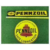 Pennzoil Metal Signs