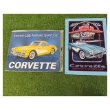 Corvette Metal Signs