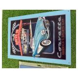 Corvette Metal Signs