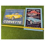Corvette Metal Signs