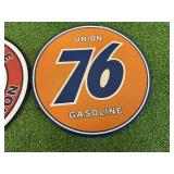 Texaco & Union 76 Metal Signs