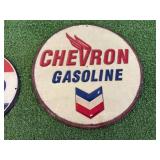 Standard & Chevron Metal Signs