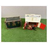 Salesman Trunk & Fisher-Price Family Farm