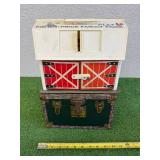 Salesman Trunk & Fisher-Price Family Farm
