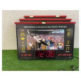 Imported Canadian Blended Whisky Sign