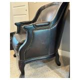 Palatial Furniture Black Armchair With Pillow