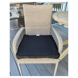Belair Outdoor Patio Dining Set With Umbrella & 2 Chairs