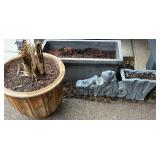 Garden Planter Mixed Lot (3 Pieces)