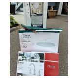 Mixed Lot: Zenith Medicine Cabinet, Patriot Lighting Ceiling Light & Pfister Faucet
