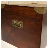 Wood Box With Display Tray