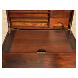 Wood Box With Display Tray