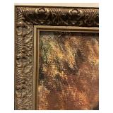 Framed Painting Trio - Floral & Ballerina Art