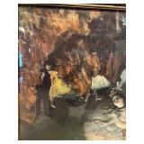 Framed Painting Trio - Floral & Ballerina Art