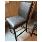 Gray Bar Stools (Lot of 4)