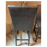 Gray Bar Stools (Lot of 4)