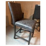 Gray Bar Stools (Lot of 4)