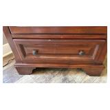Wood Wine Cabinet With Iron Door