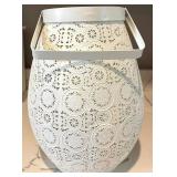 Faux Floral Arrangement, Lantern & Organizer Box Mixed Lot