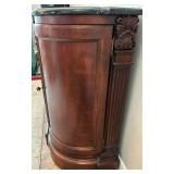 American Drew Faux Marble Top Buffet Cabinet