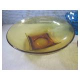 (CS) Vintage Colored Glass Bowls...