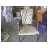 (BR1) Vintage Mid-Century Tuffed wi...