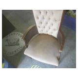 (BR1) Vintage Mid-Century Tuffed wi...