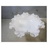 (FS) Vintage White Hobnail Milk Gla...