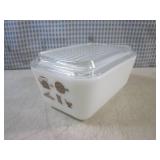 (FS) Vintage 502 Pyrex 1 1/2 Pt Ref...