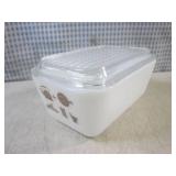 (FS) Vintage 502 Pyrex 1 1/2 Pt Ref...