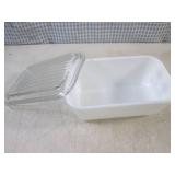 (FS) Vintage 502 Pyrex 1 1/2 Pt Ref...