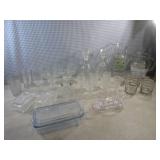 (F-3) Assortment of Glass Pitchers,...