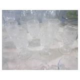 (F-3) Assortment of Glass Pitchers,...