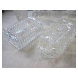 (F-3) Assortment of Glass Pitchers,...