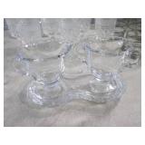 (F-3) Assortment of Glass Pitchers,...