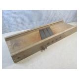 (F-3) Antique Wooden Mandoline Slic...
