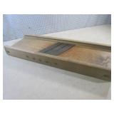 (F-3) Antique Wooden Mandoline Slic...