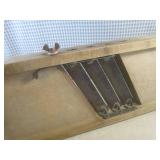 (F-3) Antique Wooden Mandoline Slic...