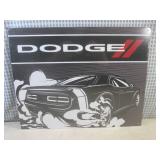 (G-1) Dodge Tin Sign 16" x 12 1/2" ...