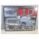 (EC1) Square Body Tin Sign 16" x 12...