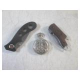 (CNTR) 2 Folding Knives and Tango P...