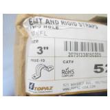 (CS) 40 - 3" Ridgid Metal Pipe Stra...