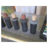 (CS) Set of 6 Woven Bamboo Tiki Tor...