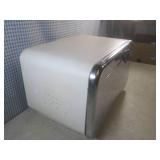 (A-2) Vintage Chrome Door and Whtie...