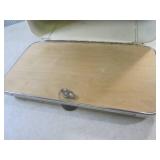 (A-2) Vintage Chrome Door and Whtie...
