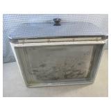 (A-2) Vintage Chrome Door and Whtie...