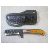 (FS) 8 1/2" Fixed Blade Knife with ...